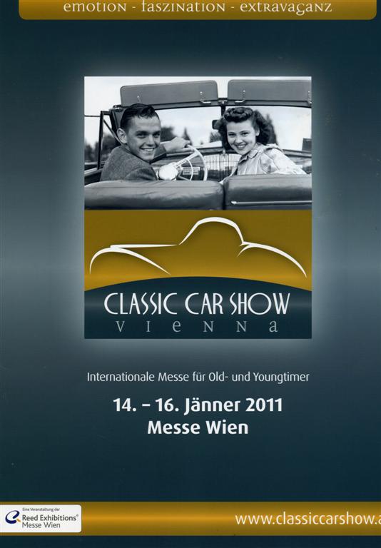 2011-01-15 Besuch der Classic Car Show in Wien