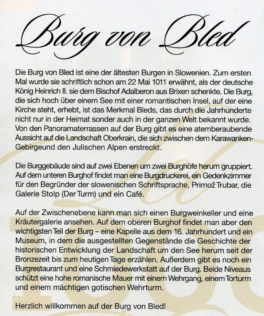 2016-05-26 bis 29 Frühjahrsausfahrt Bled