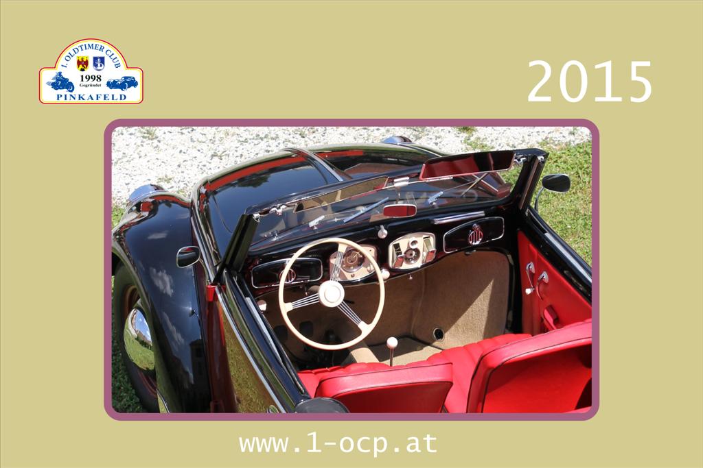 Oldtimerkalender 2015